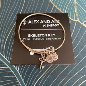 Skeleton Key Alex and Ani Bangle Bracelet